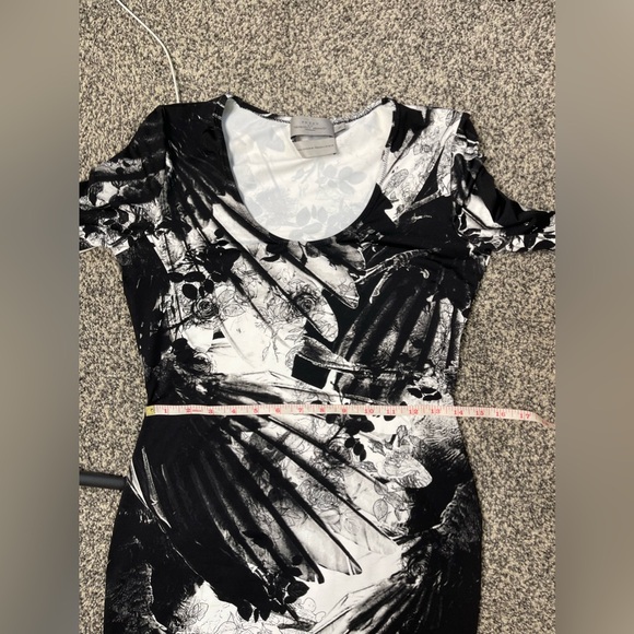Preen By Thornton Bregazzi Black and White Floral Print Dress
Sz S Goth Designer - Picture 10 of 12